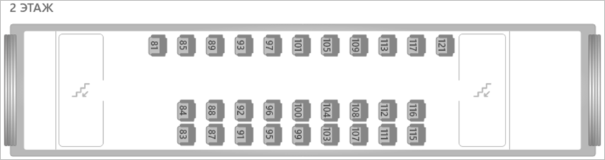 Двухэтажный поезд воронеж москва места у окна схема
